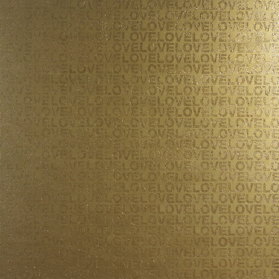 Gold in Love, 2007 Propene, mixed materials 150 x 150 cm
