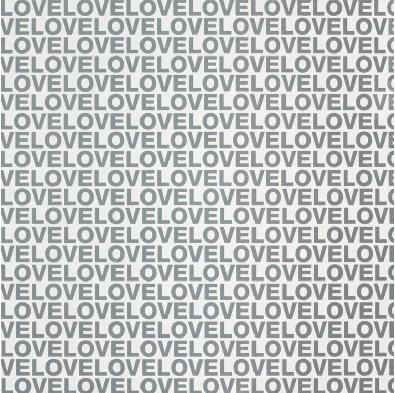 Love 1, 2007 Acrylic on canvas 120 x 120 cm