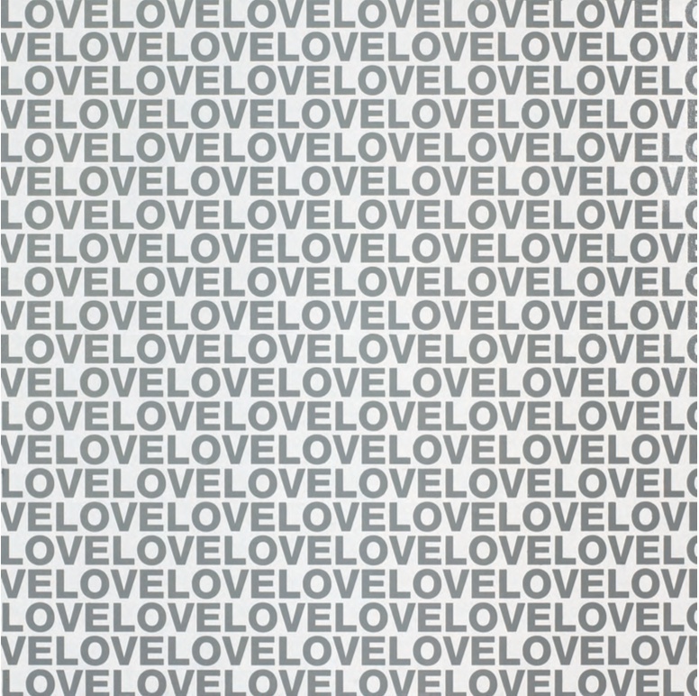 Love 1, 2007 Acrylic on canvas 120 x 120 cm
