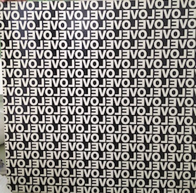 Love 2, 2007 Acrylic on canvas 120 x 120 cm