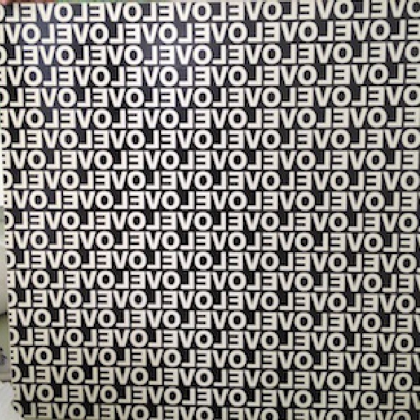 Love 2, 2007 Acrylic on canvas 120 x 120 cm