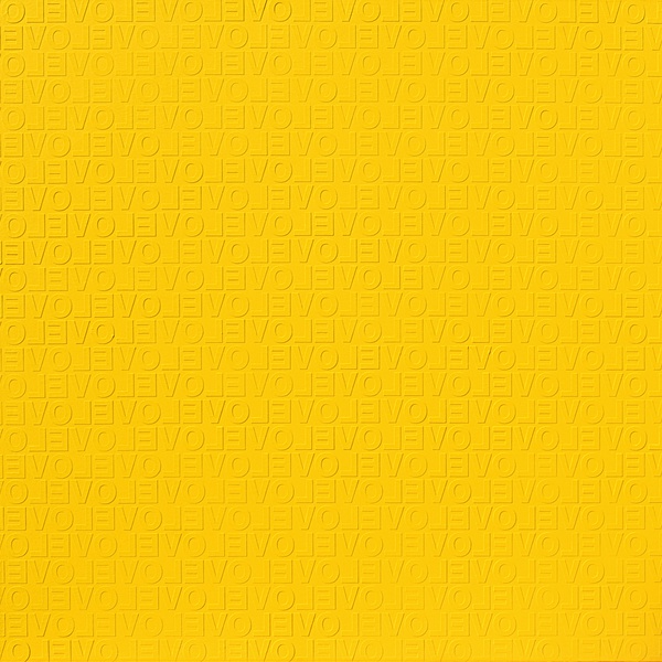 YELLOW IN LOVE #2, 2009 Acrylic on canvas 150 x 150 cm