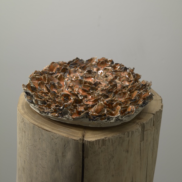 My Burning Sun #3, 2015 Ceramic 24 x 23 x 4 cm
