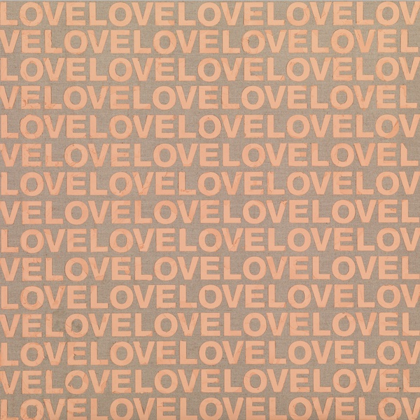 Love #4, 2016 Oil on canvas 90 x 90 cm - 35.4 x 35.4 in