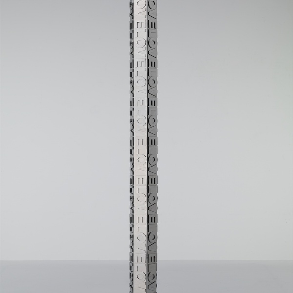 I Love Heavy Metal Stainless steel (Silver color), 2016 198 cm length - 77.9 in length Edition: 1/8 - 2/8